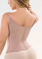 Chaleco moldeador: ajuste graduable y control abdominal | Salomé 63136-CCB